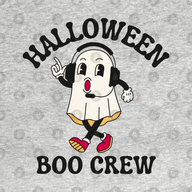 Funny Halloween Dispatcher Boo Crew by Shirts by Jamie